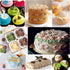 Piping Bags and Tips Set: 50Pcs Cake Decorating Supplies Kit with Icing Frosting Nozzles and Reusable Pastry Bags