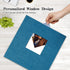 potricher Large Photo Album Self Adhesive 3x5 4x6 5x7 8x10 Pictures Linen Cover 40 Blank Pages Magnetic DIY Scrapbook Album with A Metallic Pen (Blue) by potricher