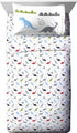 4 Set Set Jay Franco Trend Collector Dinosaur Roar Piece Toddler Bed - Includes Comforter & Sheet - Super Soft Fade