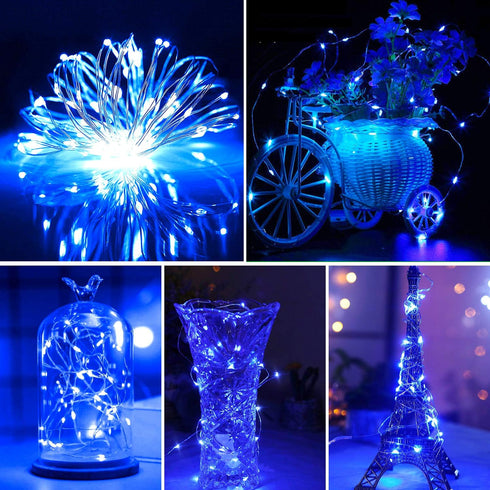 Blingstar USB Powered Fairy Lights, 2 Pack 33Ft 100 LED Mini String Lights for Decoration