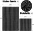 Set, 26 18 Inch 12 12 Inch, Set 12 Puomue Microfiber Kitchen Towels and Dishcloths X and X of Bulk Lint Free Dish