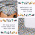Set, 4-Piece 15 Inches Sets Softan Kids Bed Sheet Full Size Sheets, Microfiber Fitted Sheet with Deep Pocket and Corner