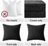 Pack 2, 18 18 Inch, Cozy EMEMA of x Textured Boucle Throw Pillow Covers Soft Accent Solid Cushion Cases Decorative