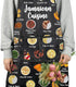 G2TUP Cooking Dishes Recipes Soup Apron with Pockets for Jamaican Cuisine