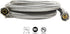 HQRP 2-Pack Universal Premium Stainless Steel Dishwasher Fill Hose, 6-Foot Burst Proof Water Supply Line