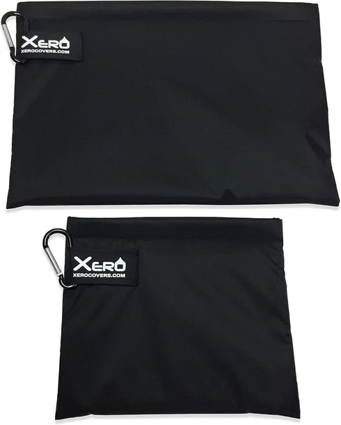 XeroCover Insulated Sleeve Lunch Bag, Made in America, Black, Large