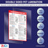 ZOCO CPR and Choking Poster, Heimlich Maneuver & First Aid Instructions, Laminated 12x18