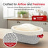 Set Levain Sourdough Bread Proofing Basket Banneton Bread Proofing Basket Oval & Round with Liners and Covers, Cotton