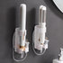 Wall Mounted Curling Iron Holder - Hair Dryer, Curler & Straightener Storage Organizer for Bathroom (1 Pack)