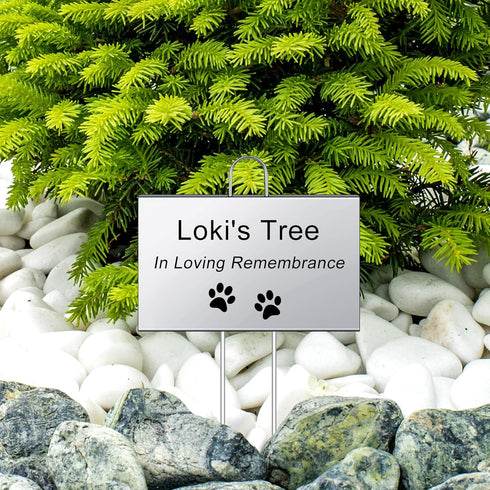 30 6'' 4'' 11'' Landhoow Pcs Large Garden Plant Markers Metal Plant Labels Sign x with Stake Weatherproof Waterproof