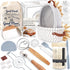 VEDALIO Sourdough Starter Kit, Sourdough Bread Baking Supplies, Sour Dough Starter Kits, Sourdough