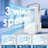 Portable Air Conditioners, Mini Air Conditioner with 90° Oscillation, 3 Speeds, 1000ml Evaporative Cooler for Room