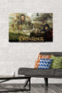 The Lord of the Rings: The Motion Picture Trilogy Wall Poster, 34L" x 22.4W", Premium Poster & Mount Bundle