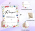 Leave Your Recipe Cards Here, Wedding Party Signs, for Wedding Decorations, bridal shower decorations, for Bridal Shower, Wedding Reception and Baby Shower, Floral Style Wood Sign,13