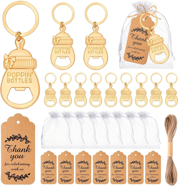 KBDHYY 50Pcs Popping Bottle Openers Baby Shower Party Favors for Guests, Bottle Opener
