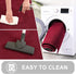 Burgundy Red Area Rugs for Bedroom Living Room, 4x6 Feet Indoor Memory Foam Rug, Modern Washable Shag Carpets