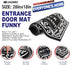 Welcome Mat, Outdoor Indoor Non-Slip Rubber Backing, Funny Come Back with A Warrant Door Mat