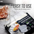 OVENTE Pre-Cut 100 pcs Vacuum Sealer Bags 8” x 12” - Heavy Duty, BPA-Free for Airtight Food Storage, Meal Prep, Sous