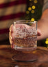 Constitution Of The United States Whiskey Rocks Glass, 10 oz Old Fashioned Gift - We The People American Patriotic