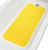 Extra-Long Non-Slip Bathtub & Shower Mat 39”x16”, Safe, Clean, Machine-Washable, Superior Grip, Opaque Yellow