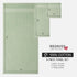 Set 8-100% Set 600 2 2 4 REDKISS Green Towel of Cotton Luxury Bath Towels for Bathroom, GSM Highly Absorbent Bathroom