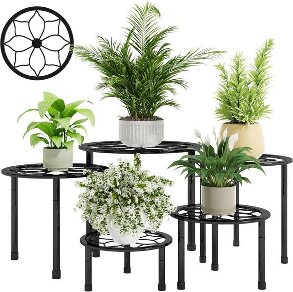 Metal Plant Stand Indoor Outdoor,Indoor Plant Stands for patio rust proof,Heavy Duty