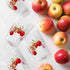 Harvest Apple Collection by Sandy Clough Acrylic Plastic Juice Drinkware, Set of 6