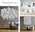 WOONKIT My Hero Academia Posters, Anime Wall Collage for Bedroom Decor, 50PCS 4x6 Inch