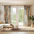 QDWIS 48 84 Inch,1'' Set,36-88'',Color:Natural Wood Curtain Rods for Windows to Diameter Drapery Rods with Imitation