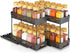 DABIGE 3 Packs Need:12'' Highx11'' Deepx5'' 10 2 Pull Out Spice Rack Organizer for Cabinet, Slide Out Spice Racks