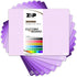 ZVP Plastic Cutting Boards for Kitchen - Flexible Cutting Mats, Gradient Purple Chopping Boards, Non-Slip, BPA Free