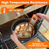 Sourdough Silicone Bread Sling, Oval and Round Non-Stick Bread Mat for Dutch Oven, Reusable with Long Handles