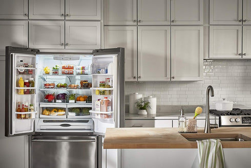 Spectrum Diversified Hexa Small Refrigerator Bin - In-Fridge Storage for Fruit, Vegetables, and More (8.5 x 6 x 2.25)