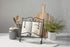 Tripar Swirl Design Metal Cookbook Stand, Adjustable Free-Standing Holder for Tablet, iPad, and Cookbooks