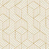 White and Gold Geometry Stripped Hexagon Peel and Stick Contact Paper, Self Adhesive Wallpaper, 118 inch x 17.7 inch