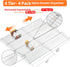 Spice Drawer Organizer, 4 Tier- 4 Pack Clear Acrylic Drawer Seasoning Organizer, Expandable From 11'' to 22'' Kitchen Spice Rack Organizers and Storage for Drawer (Jars not included) by PanPanPal