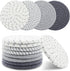 MIAOMIAO 8 Pcs Drink Coasters, Minimalist Cotton Woven Coaster Set, 4 Colors Absorbent