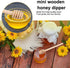LepoHome 50Pcs 6 Inch 6 Inch Honey Dipper Sticks - Wooden Honey Dipper, Mini Honeycomb Stick, Honey Stirrer Stick