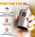 Pop-the-Top Beer Bottle Opener, Stainless Automatic Cap Remover, Push Down Bar Tool for Soda and Beer
