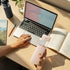20oz SANDJEST Glass Water Bottle with Silicone Sleeve and Straw Lid for Girls Women, Glass Drinking Bottles for Travel