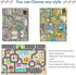 JCTQBHQF 120160cm/4763in Kids Rug Play Mat for Toy Cars,City Life Road Traffic Educational Carpet,Have Fun Throw