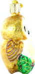 Old World Christmas Ornaments, Owls Glass Blown Ornaments for Christmas Tree