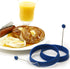 Norpro 2 Silicone Round Pancake/Egg Rings, Pieces, Blue