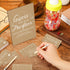 50 20 750 ml 400 Syhood Kraft Baby Shower Games Guess How Many Pacifiers Rustic Game Sign Small Guessing Games HB