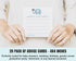 Blue Elephant Advice Cards - 25 Pack, Fun Baby Shower Game & Unique Guest Book Alternative