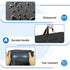 UUFCTY 61"x13"x27.5" 600D Foldable Mattress Storage Bag, Portable Waterproof Carry Case for Trifold Memory Foam Queen
