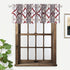 DriftAway Alexander Pattern Match Blackout Valances for Windows, 250GSM Geometric Moroccan 52 Inch by 14 Inch