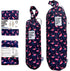 2pcs Waterproof Plastic Grocery Trash Bag Holder Shopping Carrier Holder Organizer Kitchen