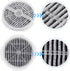 KEEPOW HEPA Filter Replacement - Compatible with Frida Baby Air Purifier 3 in 1, RIGOGLIOSO GL2103, JINPUS GL-2103 (4