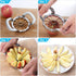 12-Blade Apple Slicer, HEAVY DUTY Apple Corer, Stainless Steel Apple Cutter Divider Pitter Sturdy and Sharp